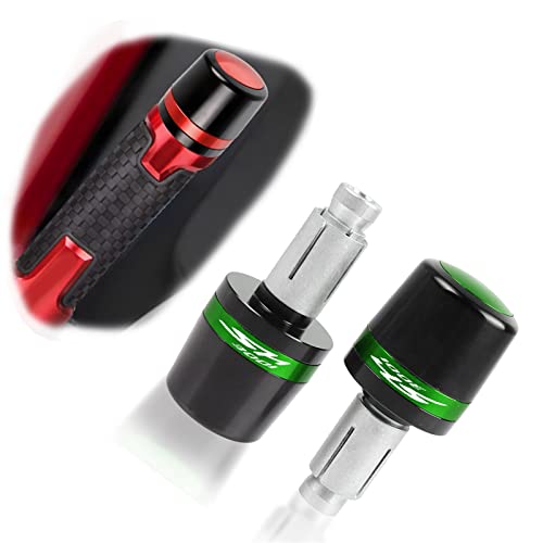Guidon poignée embout bouchon vert pour moto Honda SH300i 2007-2012 de 22mm