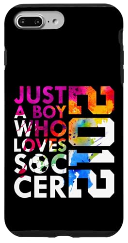 2012 JUST A BOY WHO LOVES Socer FOOTBALL 14th BIRTHDAY�B �X�}�z�P�[�X iPhone 7 Plus/8 Plus �p