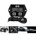 LIANFAFAF Gauge Odometer Tachometer Digital Engine Tach Hour Meter Tachometer Gauge Engine RPM Display Motorcycle Motor Stroke Engine Car Motorcycle Boat Tachometer