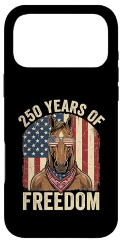 Horse 250Th Anniversary America 4th Of July Horse �X�}�z�P�[�X iPhone 17 Pro Max �p