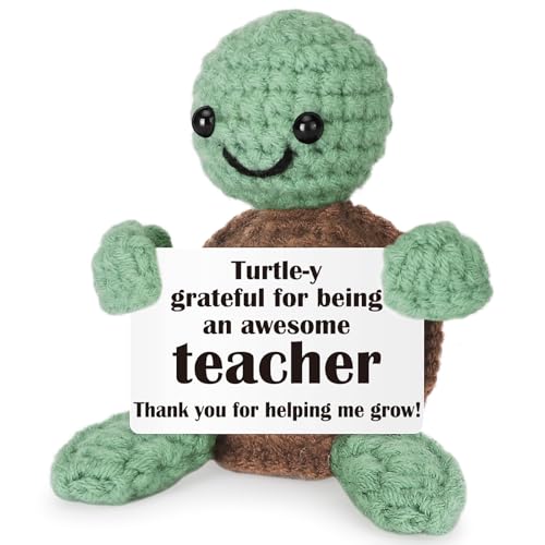 Mini Funny Teacher Happy Birthday Gift for Women, Thank You Gifts for Mentor, Professor,...