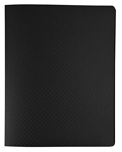 Exacompta 88210E Sichtmappe aus extra starkem Kunststoff mit 20 Hüllen, 40 Sichten - 18x23 cm für Unterlagen im DIN A5-Format - 1 Stück Zufallsfarbe