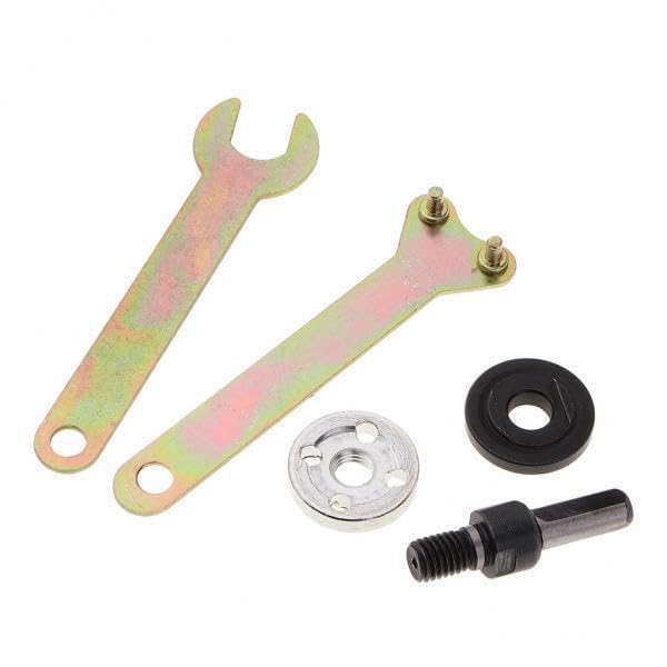 THE STYLE SUTRA 3x5 Sets Arbor Mandrel Adaptor Wrench Tool Accessories for Angle Grinder 10mm-image-41