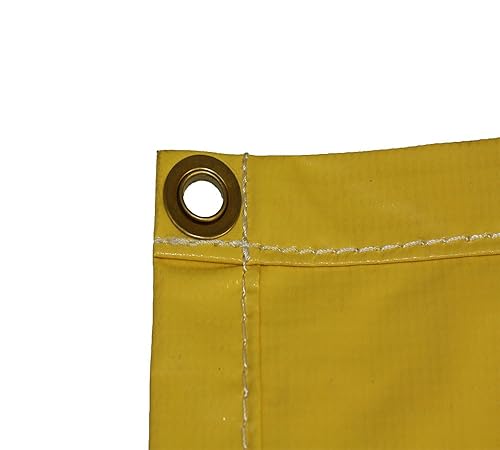 Vista 42 de Mytee Products Lonas de drenaje – (5 x 5 pies y 7 pies x 7 pies), lona desviadora de goteo para techo de techo resistente, color amarillo