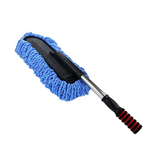 jiele Cepillo de limpieza para coche Huele, de microfibra, extraíble, mango de...