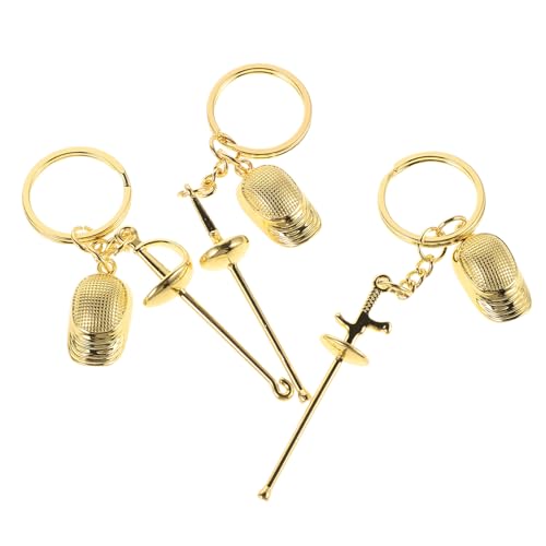 Porte-clés d'escrime Abaodam : cadeaux et souvenirs métalliques pour événements