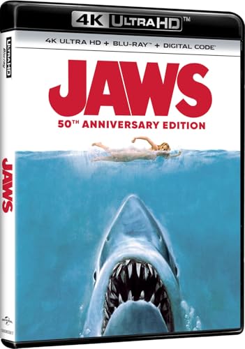 Image of Jaws - 50th Anniversary Edition 4K Ultra HD + Blu-ray + Digital