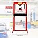 GarveeTech 20 T Hydraulic Press, 20 T H-Frame Garage Floor Hydraulic Shop Press, Adjustable Hydraulic Press with Plates, Red