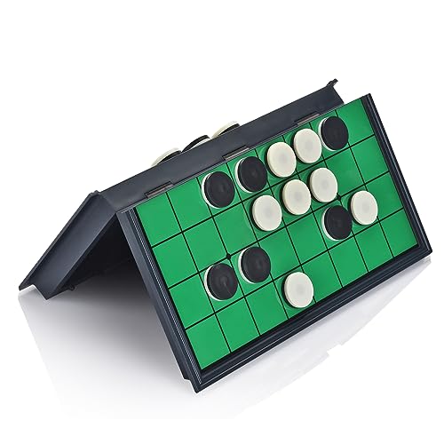 Juego de Mesa Reversi Magnético Plegable Clásico miniatura 6