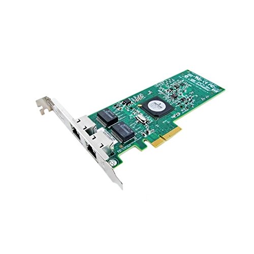 HP NC382T PCI Express Dual Port MultiFunction GigaBit Server Adapter (Standard Profile Bracket) 458492B21 458492-B21 (Renewed) miniatura 1