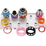 HUIZHU Acrylic Desk Holder with 510 Thread Screw for 510 RDA Tank