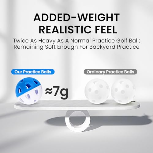 Bramasole Weighted Practice Golf Balls 50-Pack