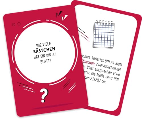 was schätzt du? - Allgemeinwissen: Die ultimative Quiz-Challenge mit kniffligen Schätzfragen | Kartenspiel mit Schätzfragen zu unnützem Wissen - ab 10 Jahre