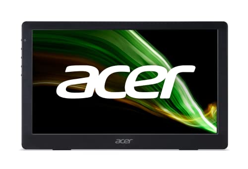 Image of acer PM141Q biux 13.3 inch Full HD (1920 x 1080) IPS Portable Monitor Ultra Slim Portable Design 1 x USB 3.1 Type-C Port & 1 x Mini HDMI (USB Type-C and Mini HDMI Cable Included),Black