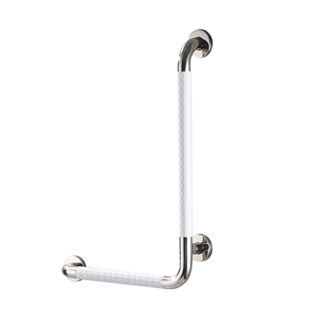 Poręcz bezpieczeństwa w łazience, antypoślizgowy poręcz bezpieczeństwa, pomoc w wannie dla osób starszych, odpowiednia do wanien i pryszniców (White Left)