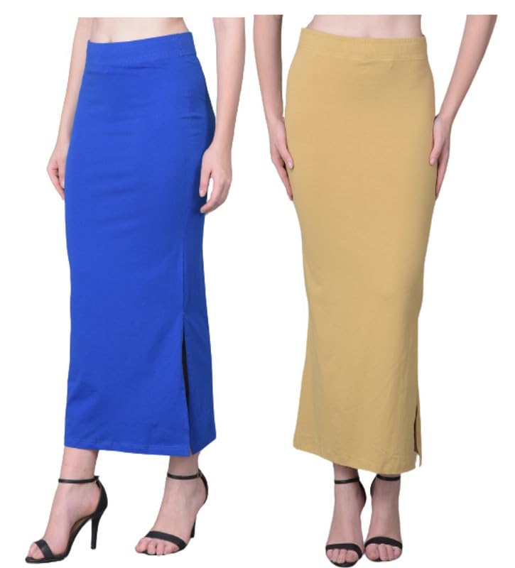 Image of Comfort Lady Women Cotton Blend Saree Shapewear /Saree Shapers Underskirt /Saree Petticoat