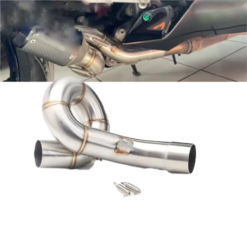 Remplacer l'Échappement d'Origine avec ce Tube Intermédiaire ZX6R 04-21