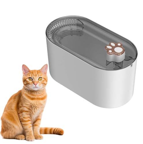 Fuente de agua para gatos 3L con luz LED y bomba silenciosa