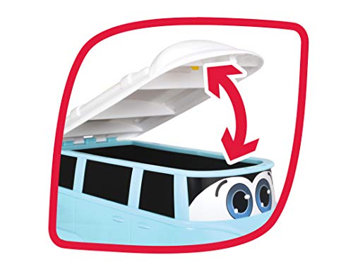 ABC – Strandauto Sunny Surfer – Van-Spielzeugauto, ideal für den Sandkasten und Strand, mit Aufkleberbogen, Dach zum… – Bild 4