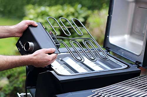 SEVERIN Barbecue de table SEVO GT 3 0° à 500°C en 10 min bac à eau réducteur de fumée et d'odeurs couvercle PG8106 - vue 7