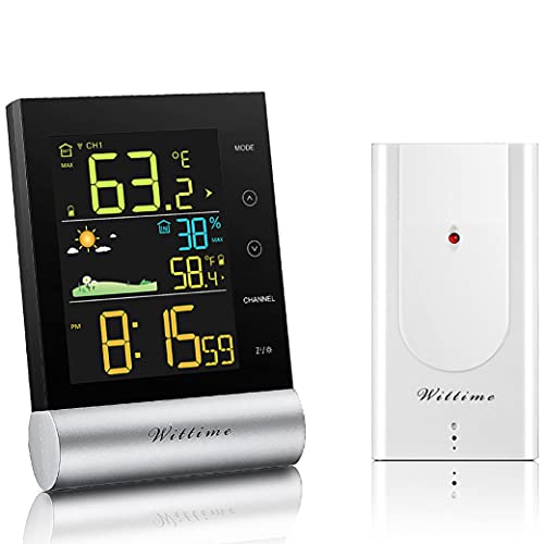Reviews for Wittime Weather Station Indoor Outdoor Thermometer Wireless