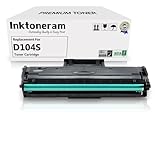Inktoneram Compatible Toner Cartridge Replacement for Samsung D104S MLT-D104S MLTD104S ML-1660 ML-1660N ML-1665 ML-1670 ML-1675 ML-1865 ML-1865W SCX-3200 SCX-3200W SCX-3205 SCX-3205W (Black)
