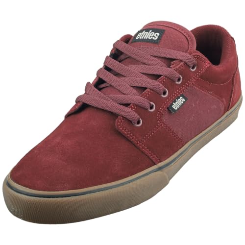 Image of Etnies Barge LS - Classic Skate Look, Slim Vulcanized Silhoutte, Hefty Armored Collar, Reinforced Vulc