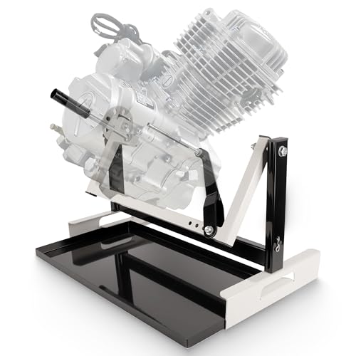 Ustinian Motorcycle Engine Stand for All Vertical Single-Cylinder 2-Stroke or 4-Stroke Small Engines Rotary Motocross Engine mounts