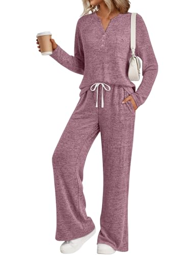 LILLUSORY Womens 2 Piece Lounge Sets Winter Outfits 2026 Sweatsuit