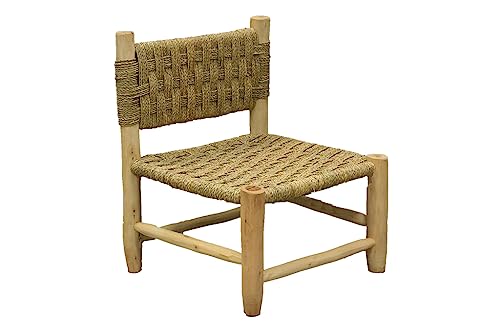 Mimbre Natural Silla Grande RÚSTICA (60×56×36)