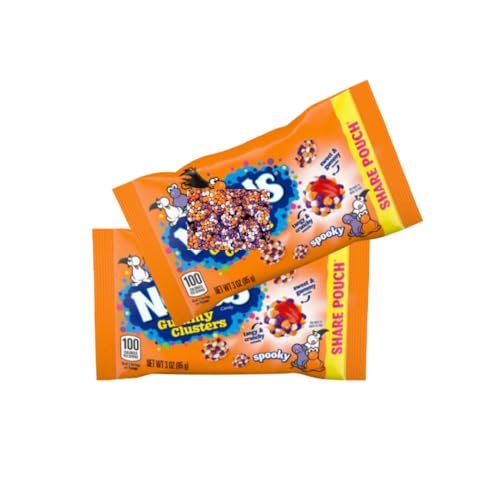 Limited Edition Gummy Clusters - (2) Snack Bags 3oz each - Spooky Halloween Flavor