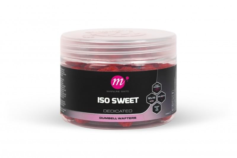 Mainline Baits ISO Sweet Dumbell Wafters 12 x 15mm