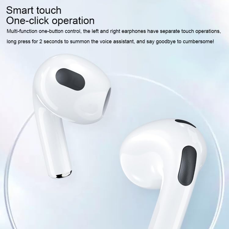ELECTROPRIME WEKOME V60 Earphones showing smart touch operation