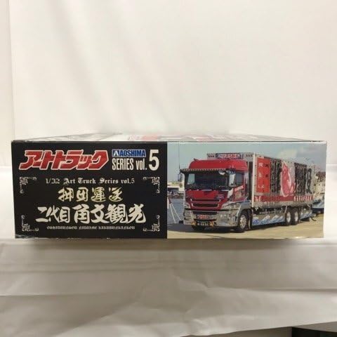 アオシマ1/32ニ代目角文観光押田運送アートトラックVol.5