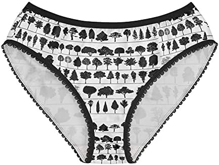 Trees Panties, Trees Underwear, Briefs, Cotton Briefs, Funny Underwear, Panties For Women