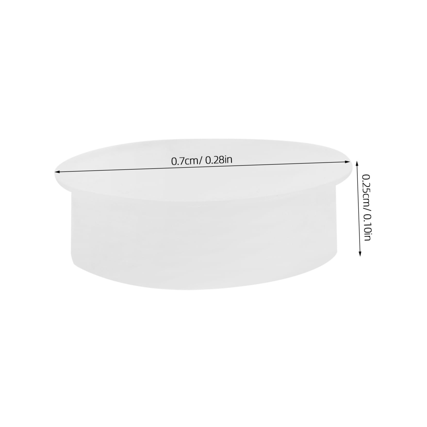 Garneck 10 Pack Flute Hole Plugs Soft Silicone Covers for Open Hole Flutes Cleaning Musical Instrument Accessory Set