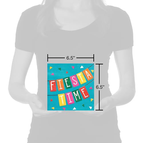 Image of American Greetings 50-Count Lunch Napkins, Fiesta Party Supplies