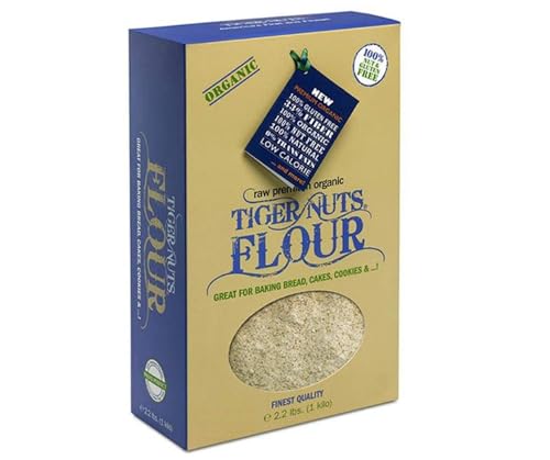 TIGER NUTS - FLOUR PREMIUM ORGANIC(2.2 lbs)| Gluten-Free, High Fiber, Gluten, Non-Allergenic, AIP, Paleo Perfect