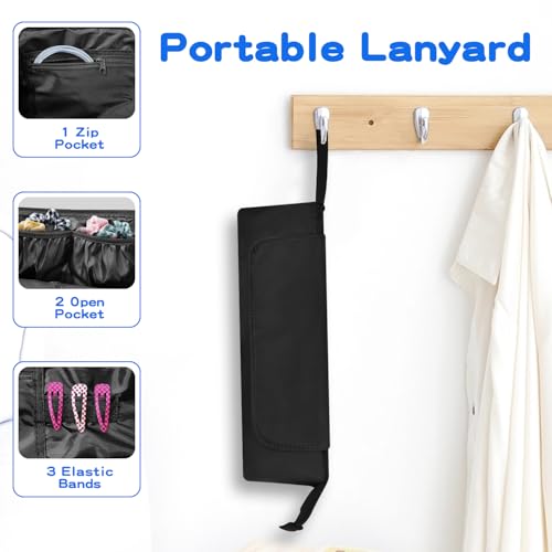 Bolso organizador resistente al calor 2 en 1 negro miniatura 4