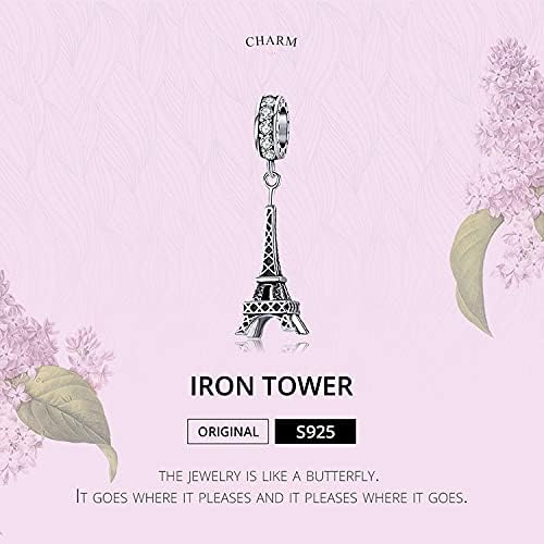 Landmark Series Charm Sterling Silver Travel Charms Dangle for Pandora Bracelet - Image 2