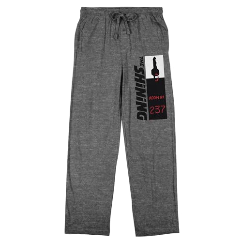 Bioworld The Shining Room 237 Men's Heather Gray Sleep Pants