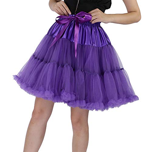 Image of Tutu Skirt as Well as Petticoat above Knee Underskirt Tulle Crinoline slip