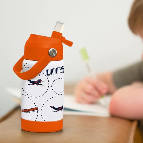 Image of Logo Brands NCAA Mascot Stainless-Steel Kids Bottle -Soft Silicone Mouthpiece, Easy To Carry, Kid-Friendly Design- Great For School & On-The-Go