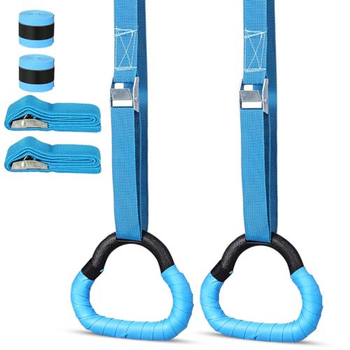 Set de anillas gimnásticas con correas ajustables