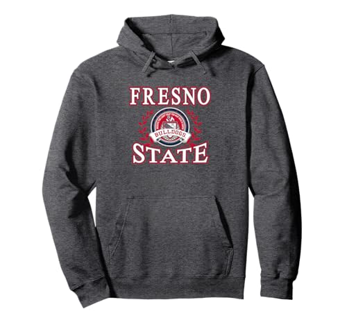Fresno State Bulldogs Laurels Officially Licensed Pullover Hoodie