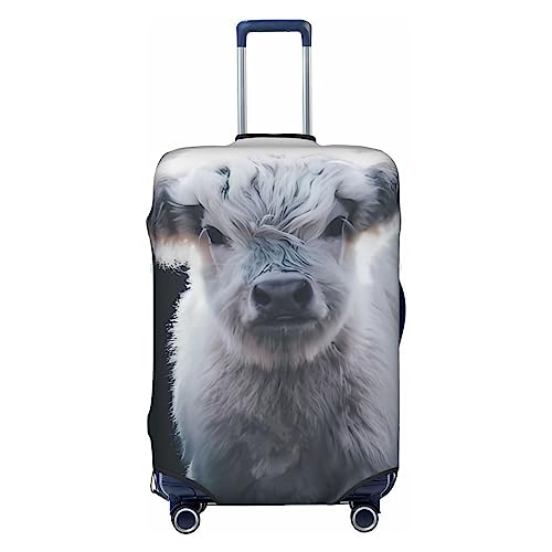 Housse de bagage contre les rayures DEHIWI pour éviter la poussière sur valise de taille L
