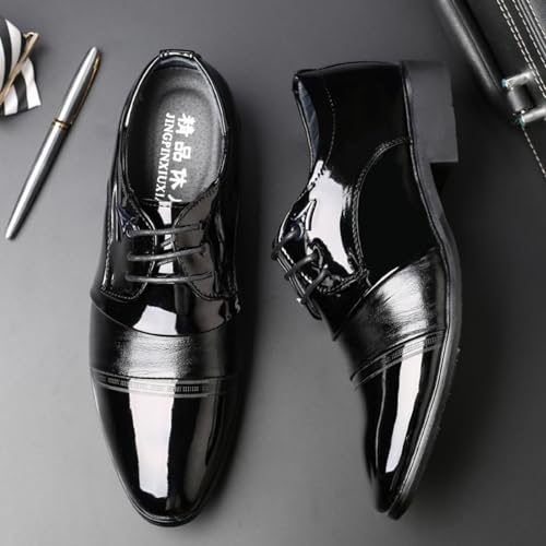 Mens lace up Dress Shoes Low top Loafers Slip Resistant Suitable for Business Weddings Formal Events with All Day Comfort3
