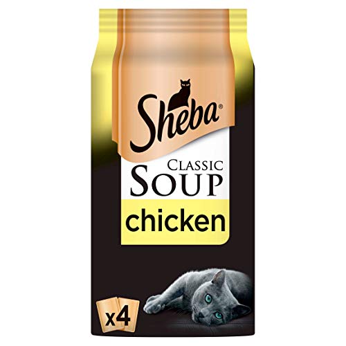 Sheba Classic Soup Cat Food 48x40g