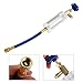 Aupoko R134A AC Oil Dye Injector, Oil Filling Syringe with 1/2