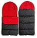 Conveniente para el footmuff caliente del invierno carro de bebé bebé niño dormir saco cómodo footmuff (rojo)